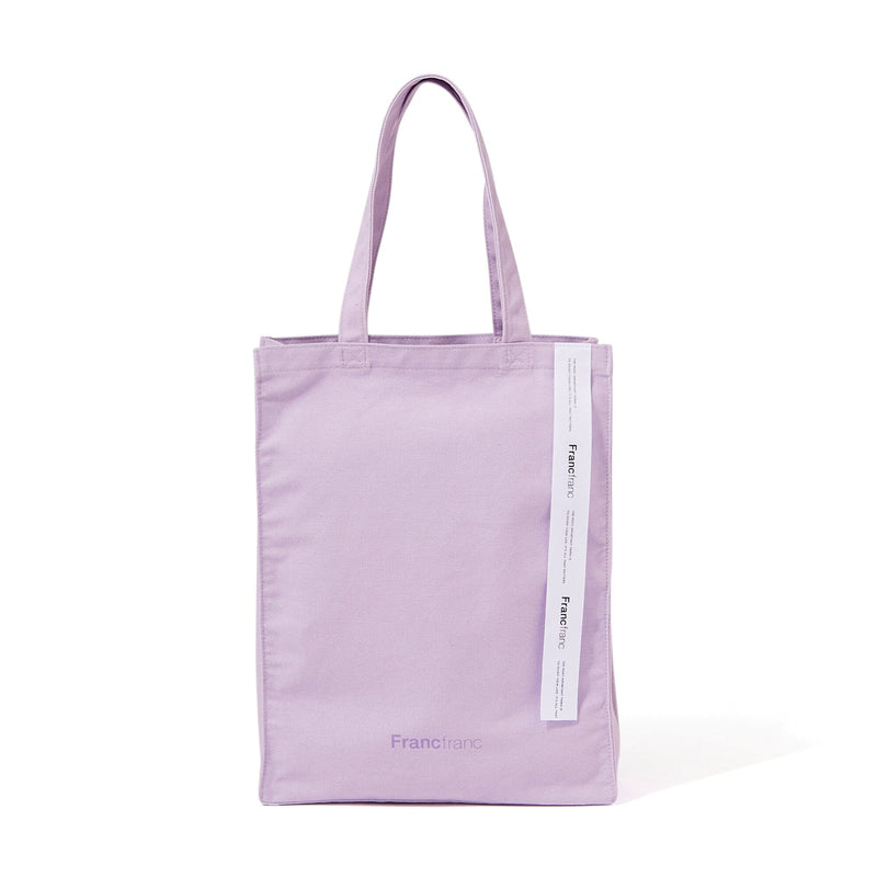 Logo Tote M Purple