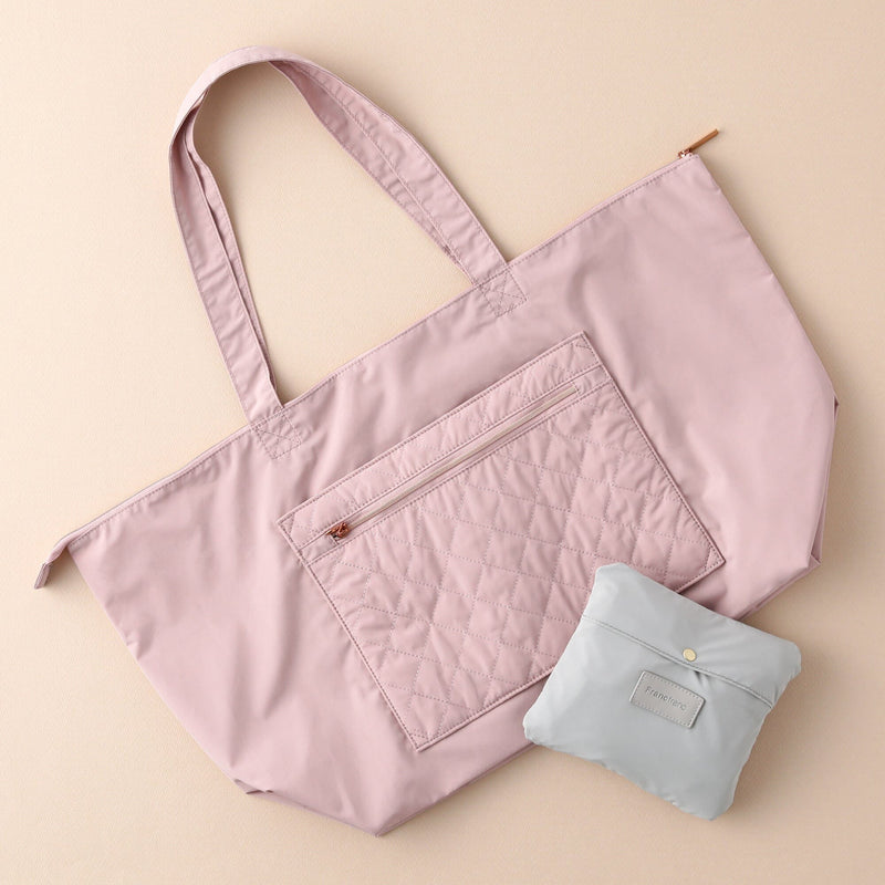 QUILTING CARRY ON BAG  GRAY