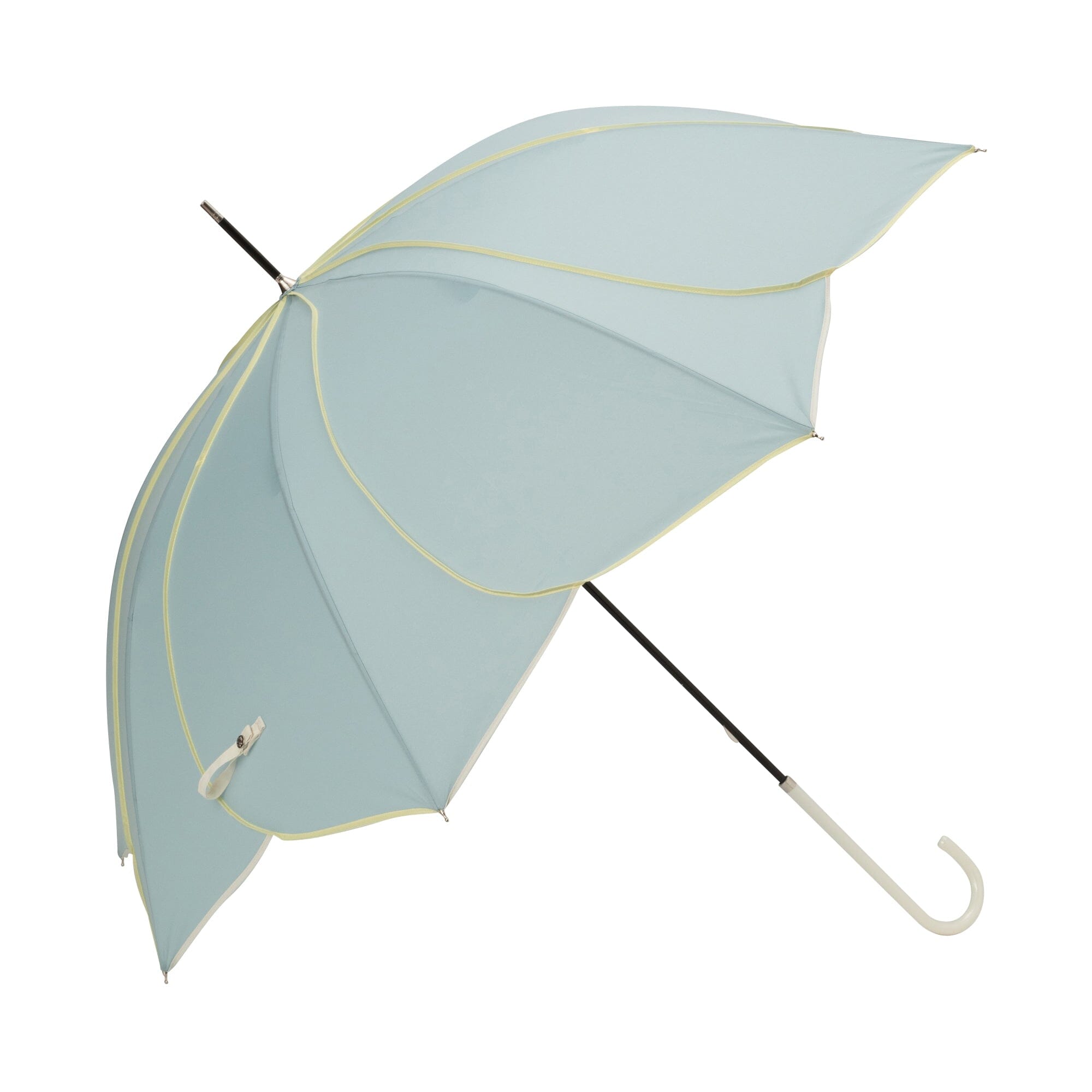 Bicolor Piping Umbrella Green 58Cm