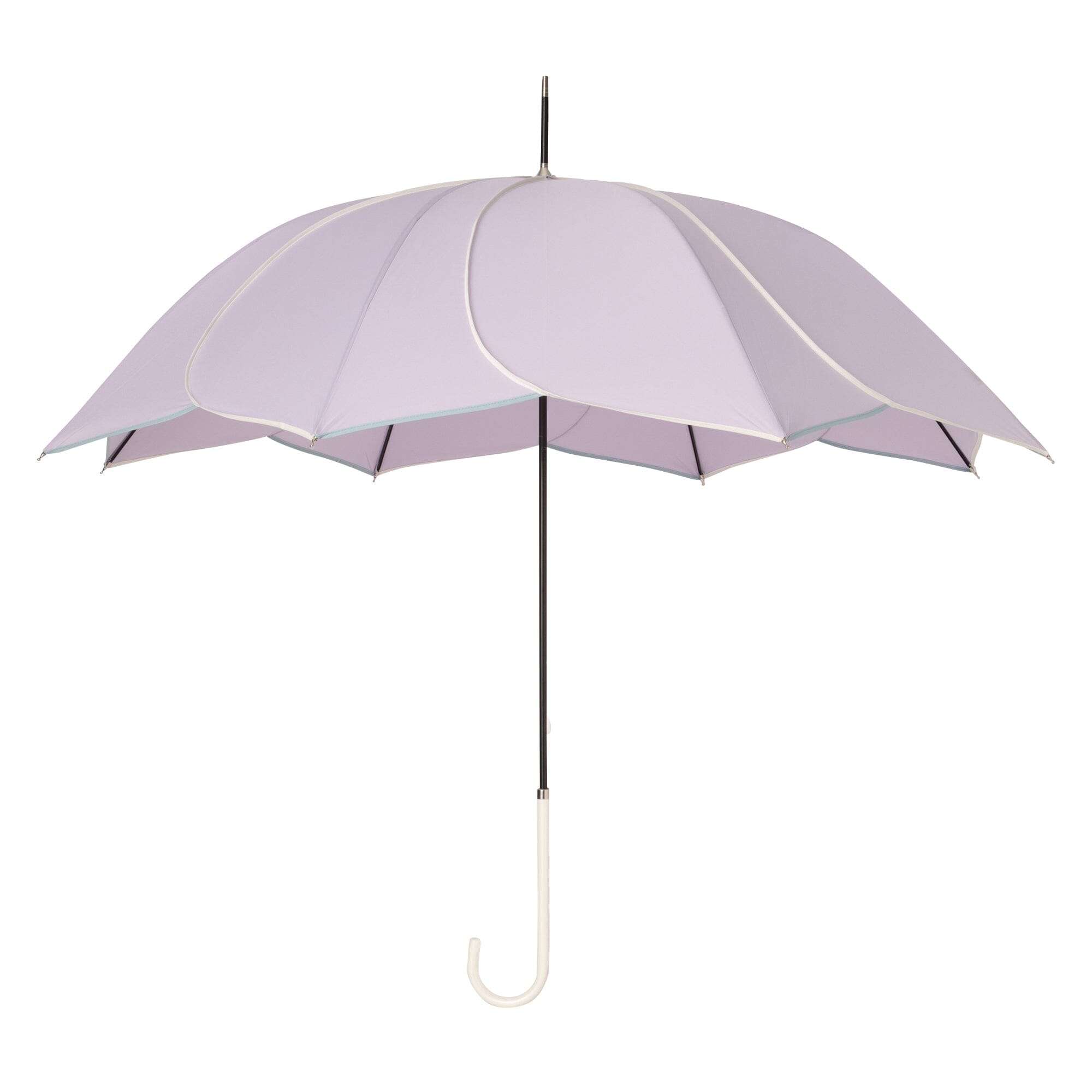 Bicolor Piping Umbrella Purple 58Cm