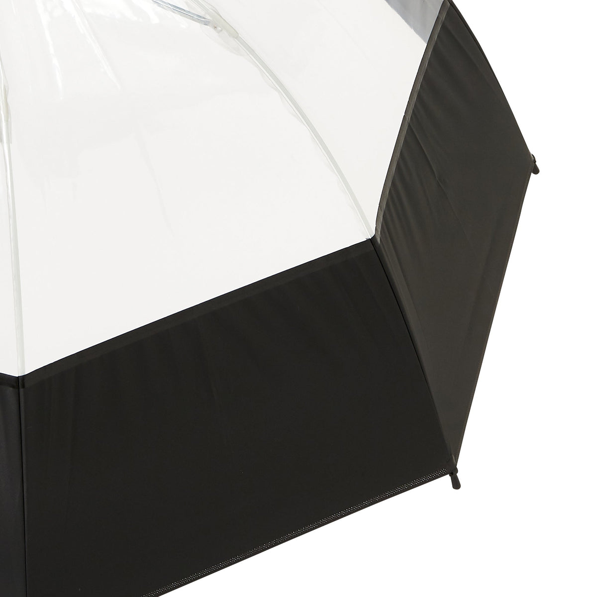 PLUIE PLASTIC UMBRELLA 58 BLACK
