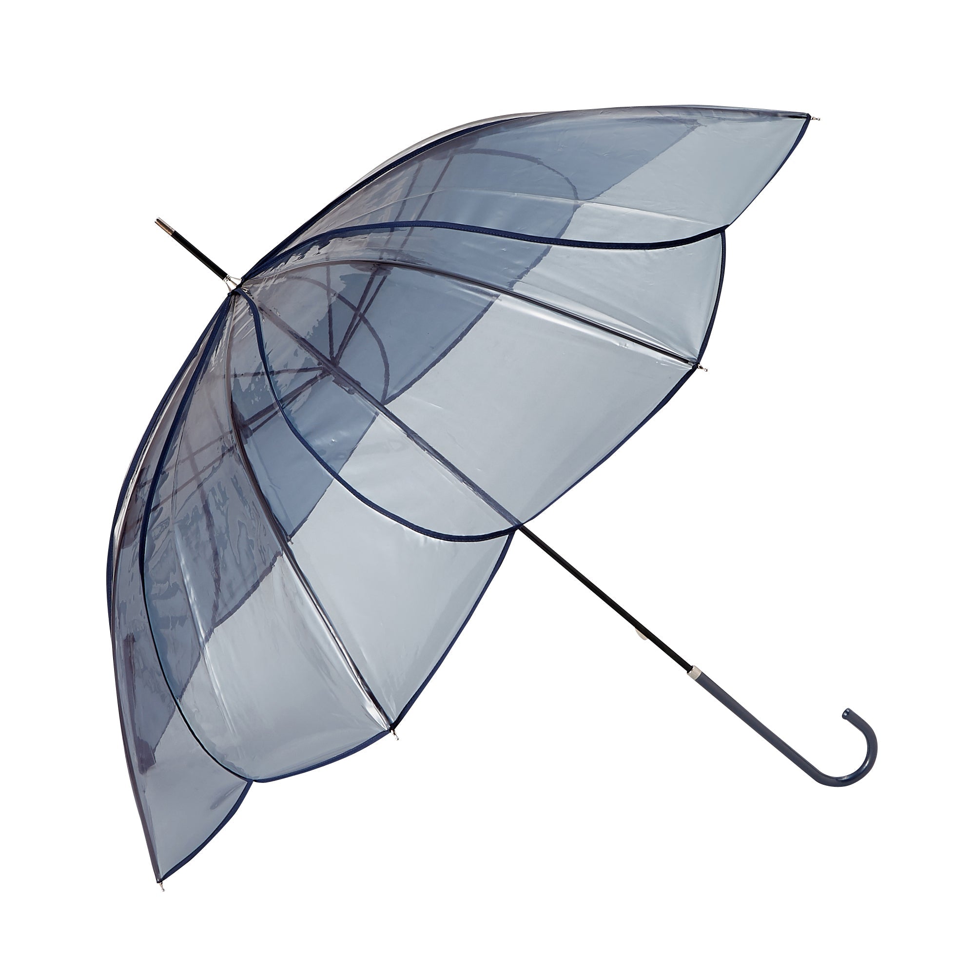 CLEAR UMBRELLA COLOR PIPING 58 GRAY