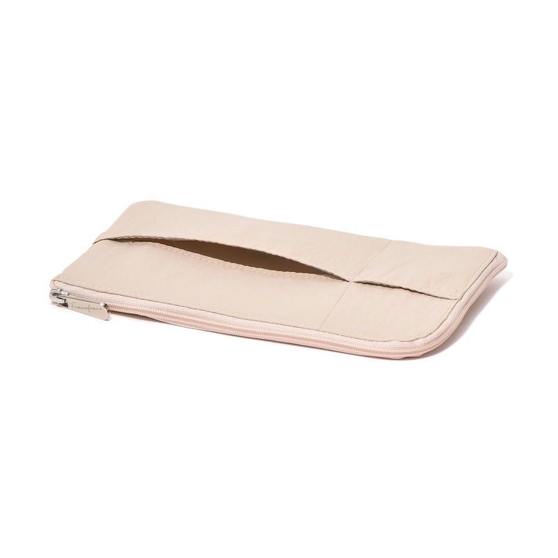 VOYAGE TISSUE POUCH BEIGE