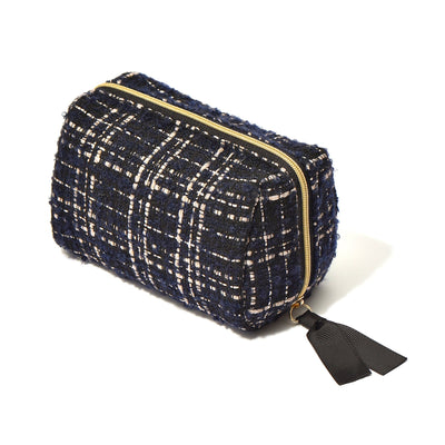 TWEED POUCH SMALL BLACK