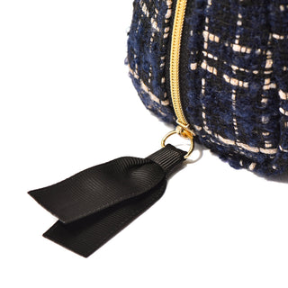 TWEED POUCH SMALL BLACK