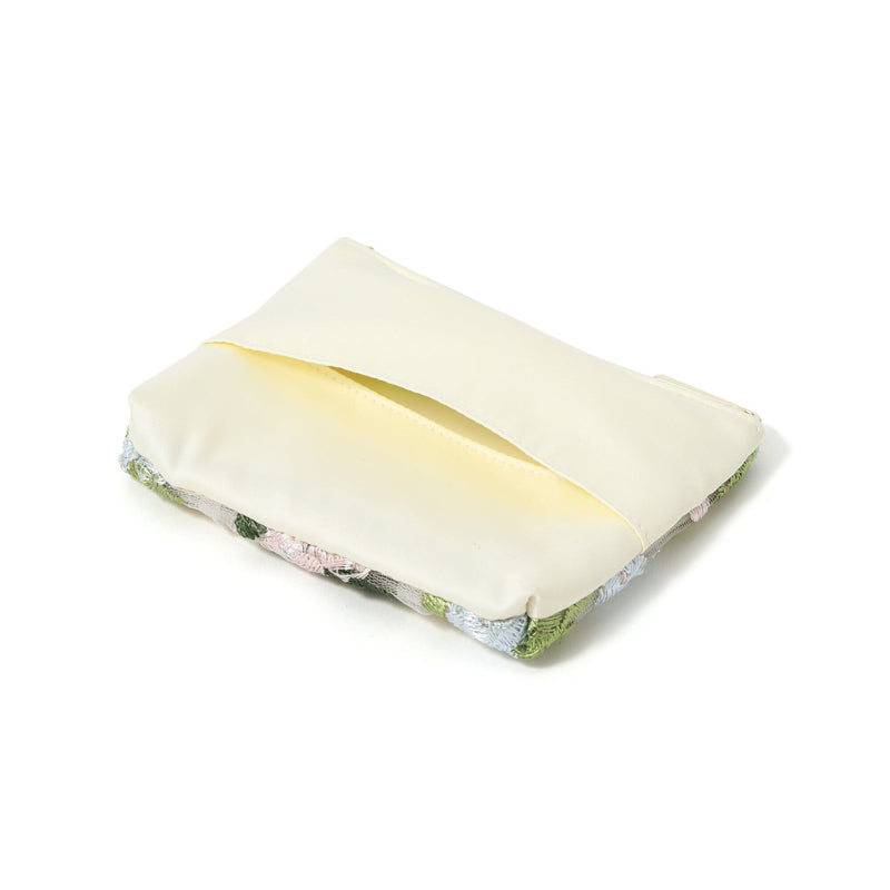 TULLE TISSUE POUCH IVORY