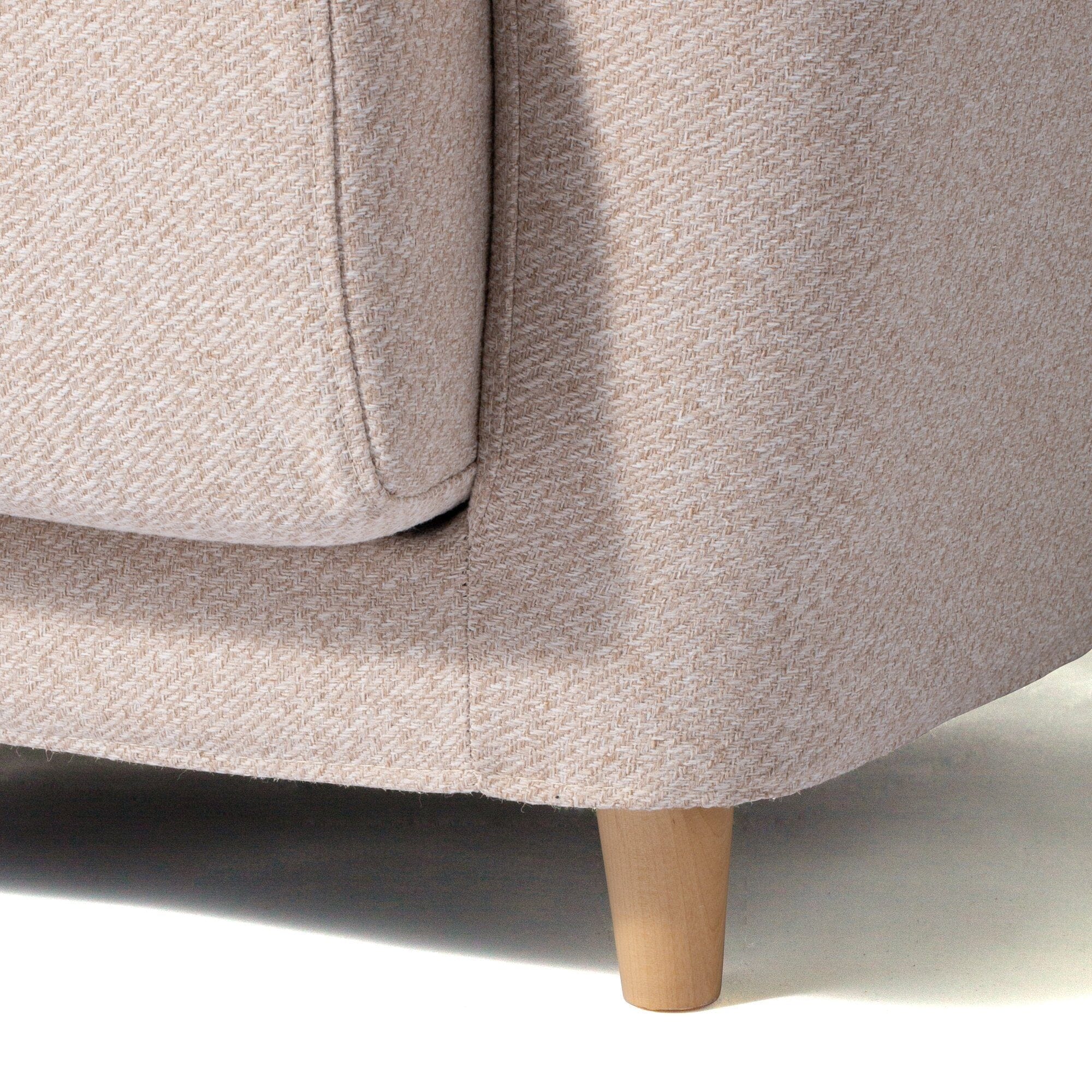 Nuvola Sofa 2 1 Seat Ivory (W760×D740×H770)