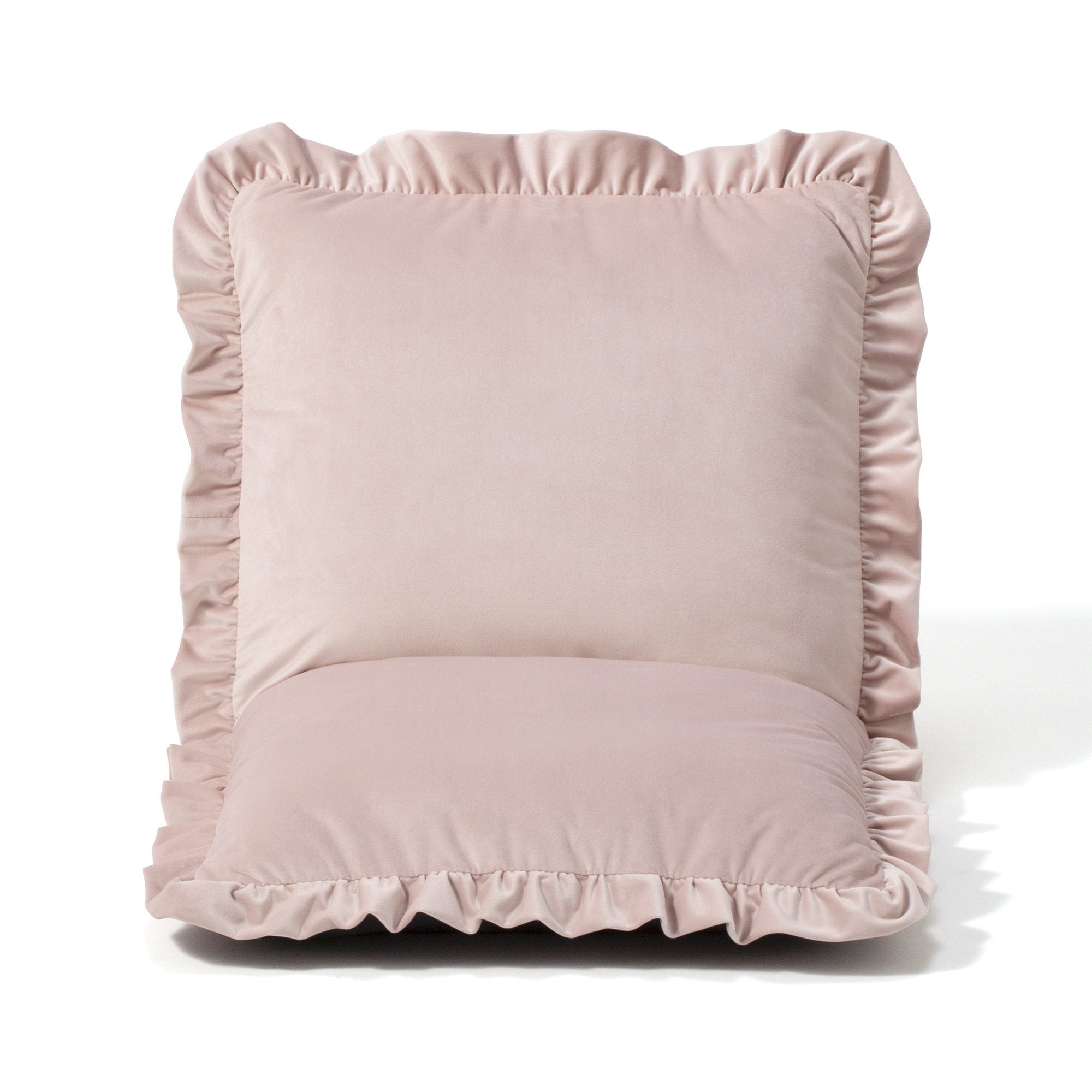 CALIN FLOOR CHAIR Pink (W570 × D545 ～ 920 × H150 ～ 490)