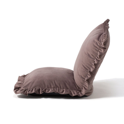 CALIN FLOOR CHAIR Brown (W570 × D545 ～ 920 × H150 ～ 490)