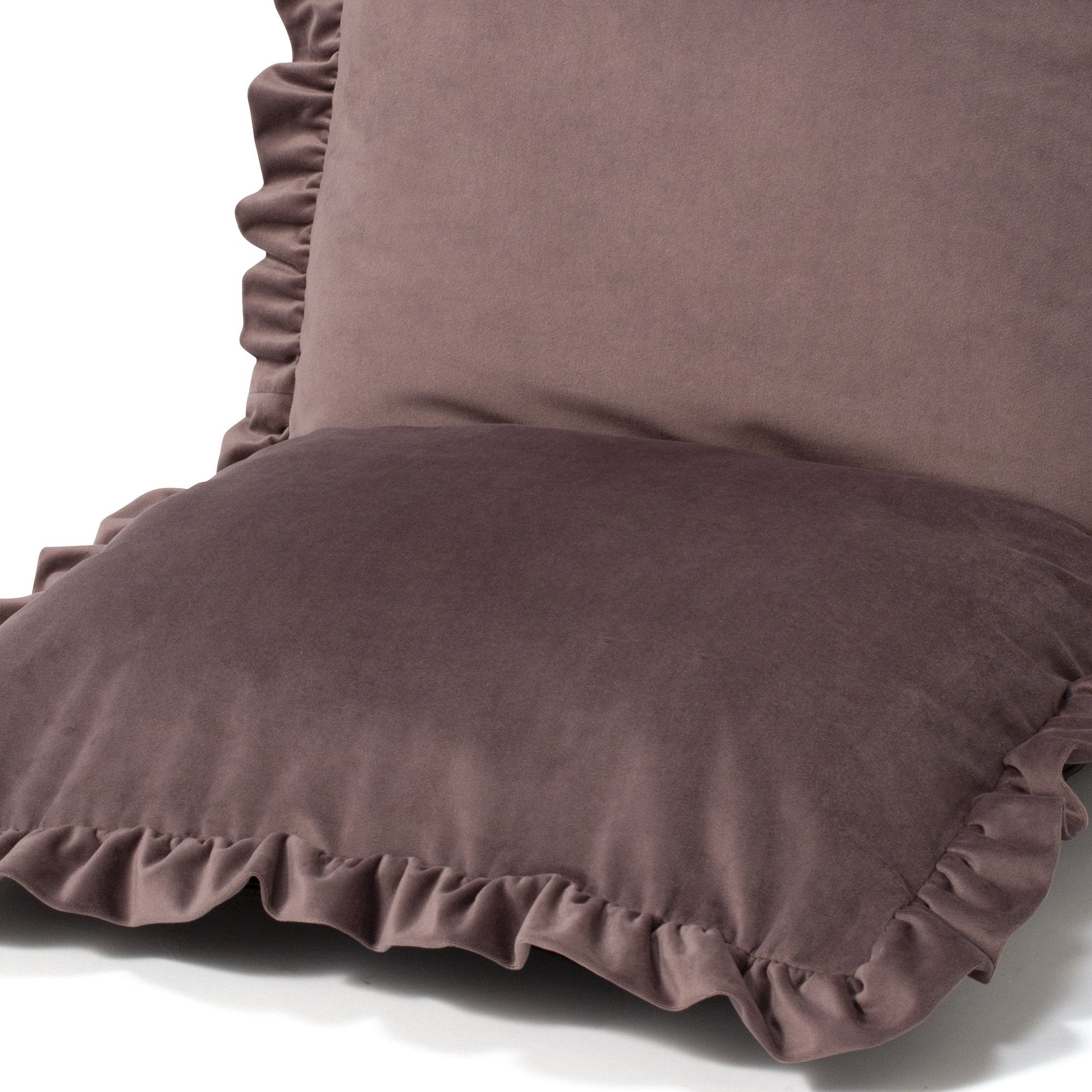 CALIN FLOOR CHAIR Brown (W570 × D545 ～ 920 × H150 ～ 490)
