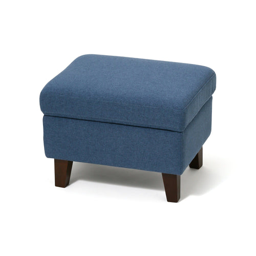 AGET OTTOMAN NAVY (W560×D430×H425)