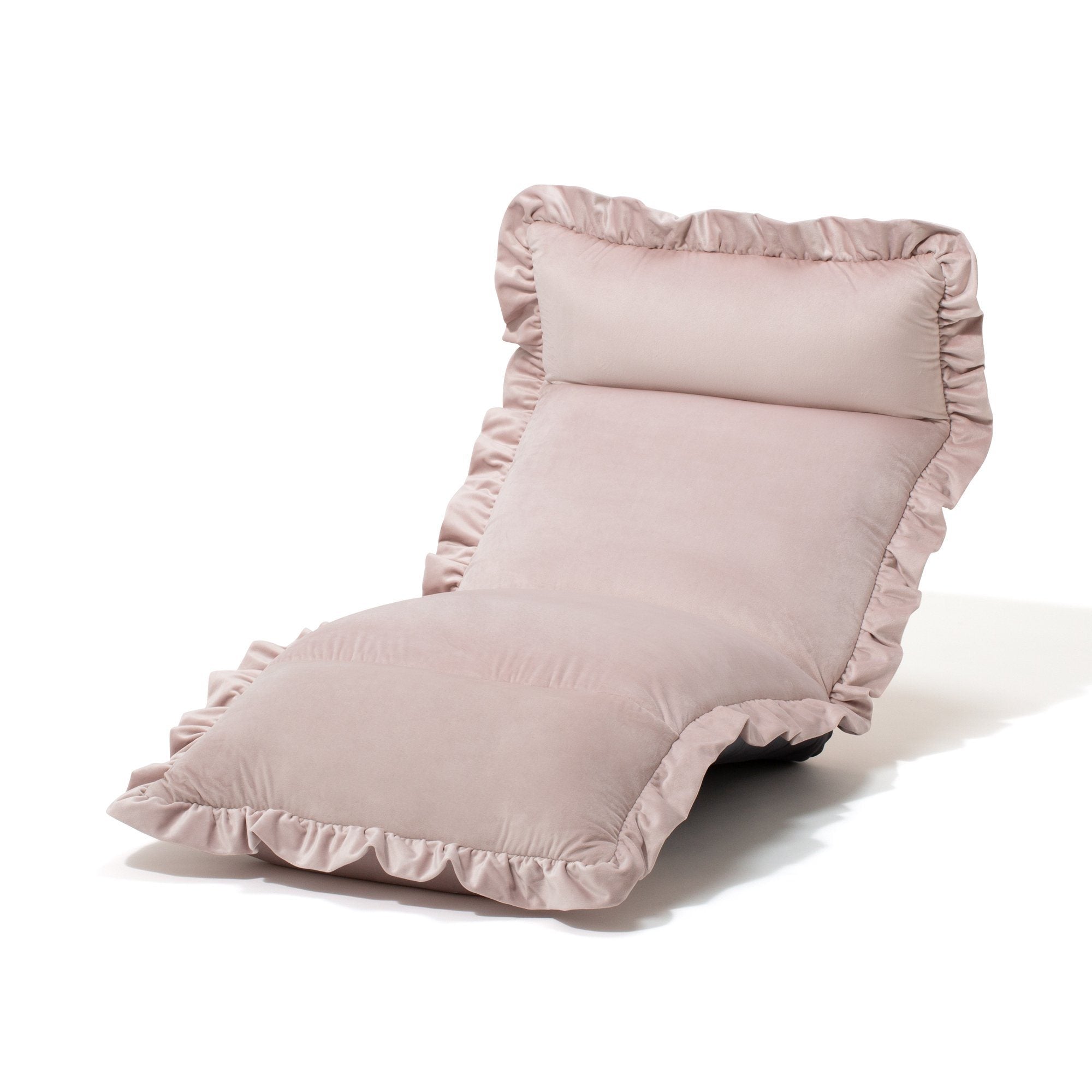 CALIN Floor Chair HIGH Back W610×D690～1480×H150～760 PINK