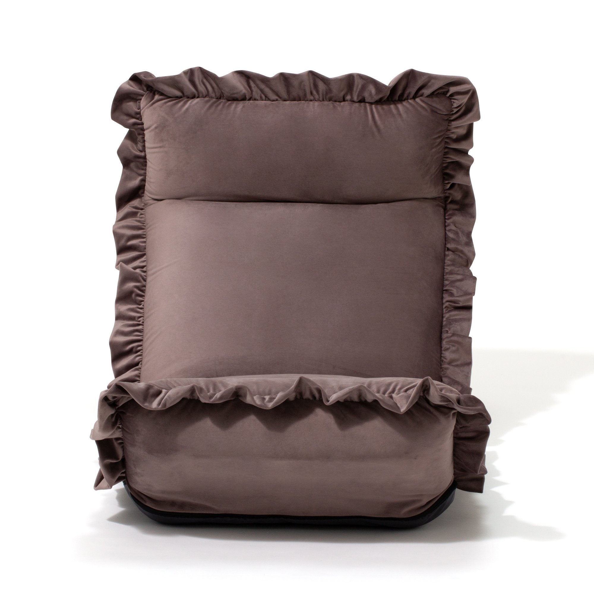 CALIN Floor Chair HIGH Back W610×D690～1480×H150～760 BROWN