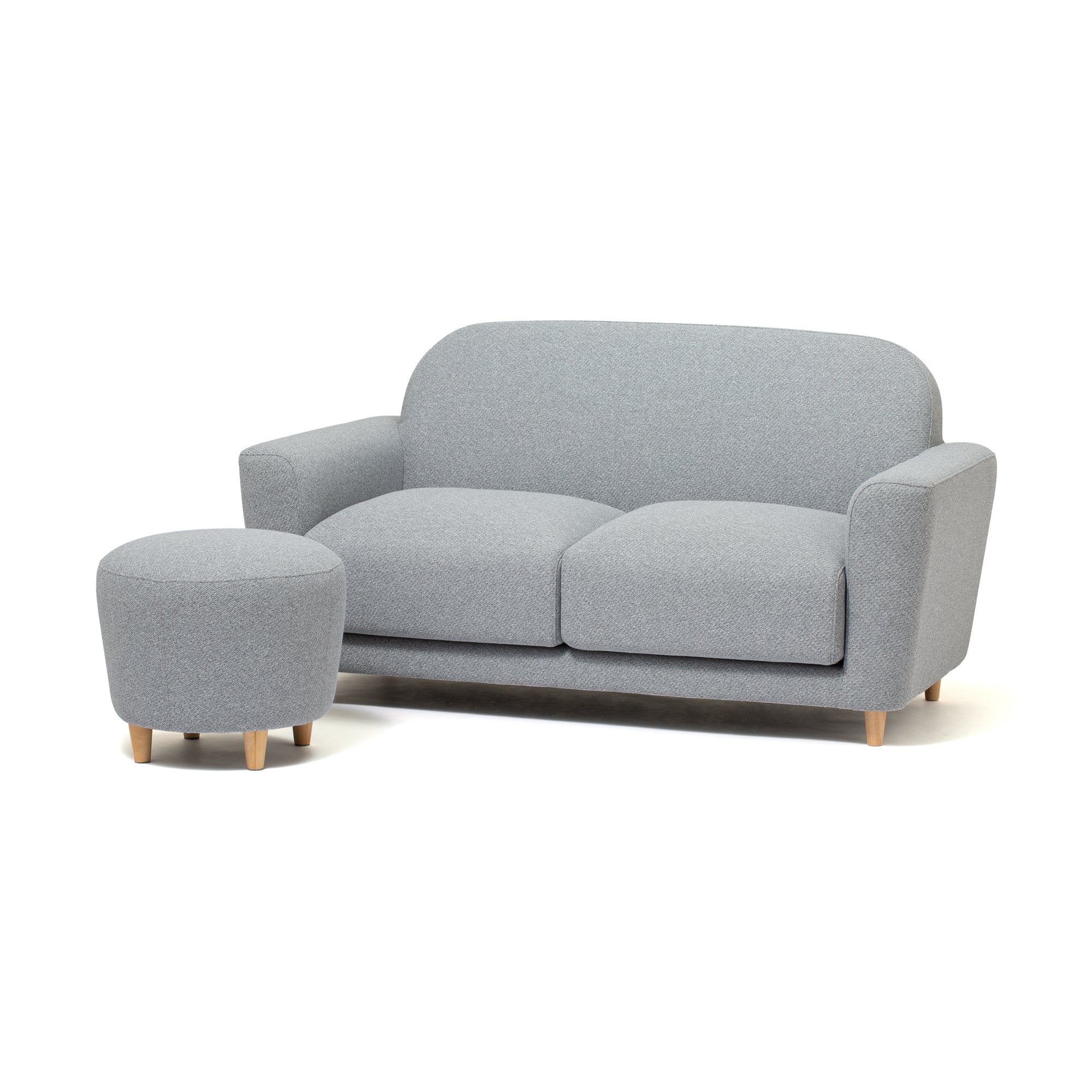 NUVOLA SOFA 2 2 SEAT GRAY (W1500×D800×H770)