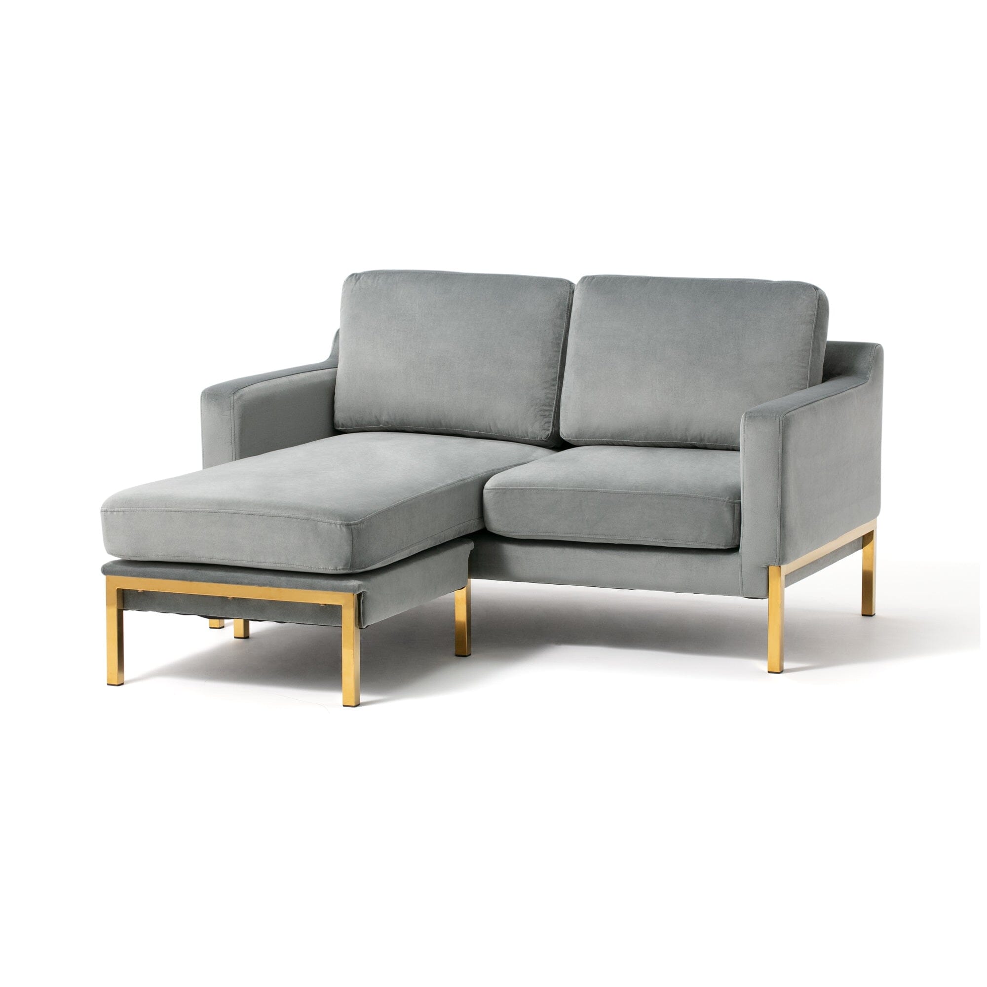 Splen Sofa 2S Green x Gold W1280×D1245×H730