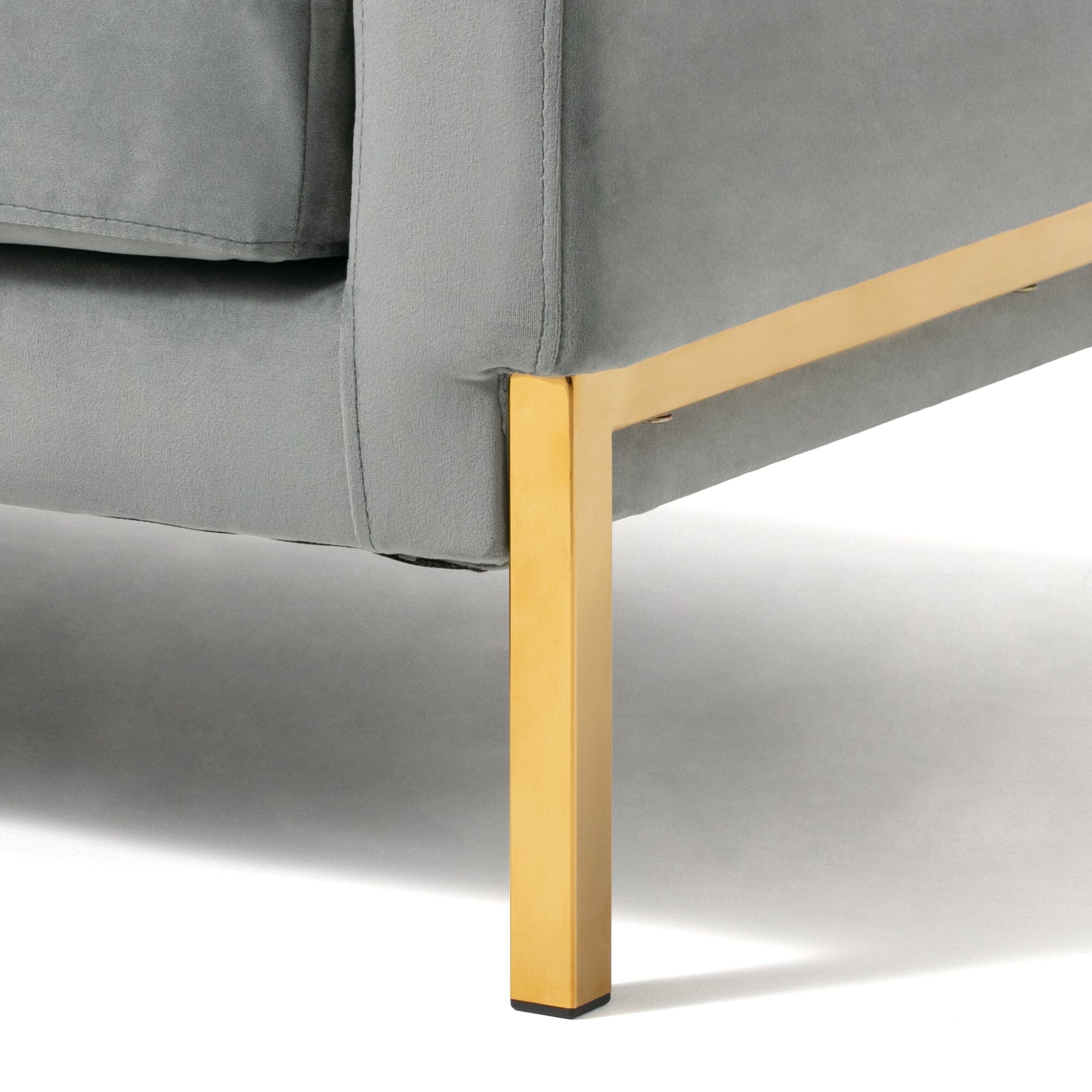 Splen Sofa 2S Green x Gold W1280×D1245×H730