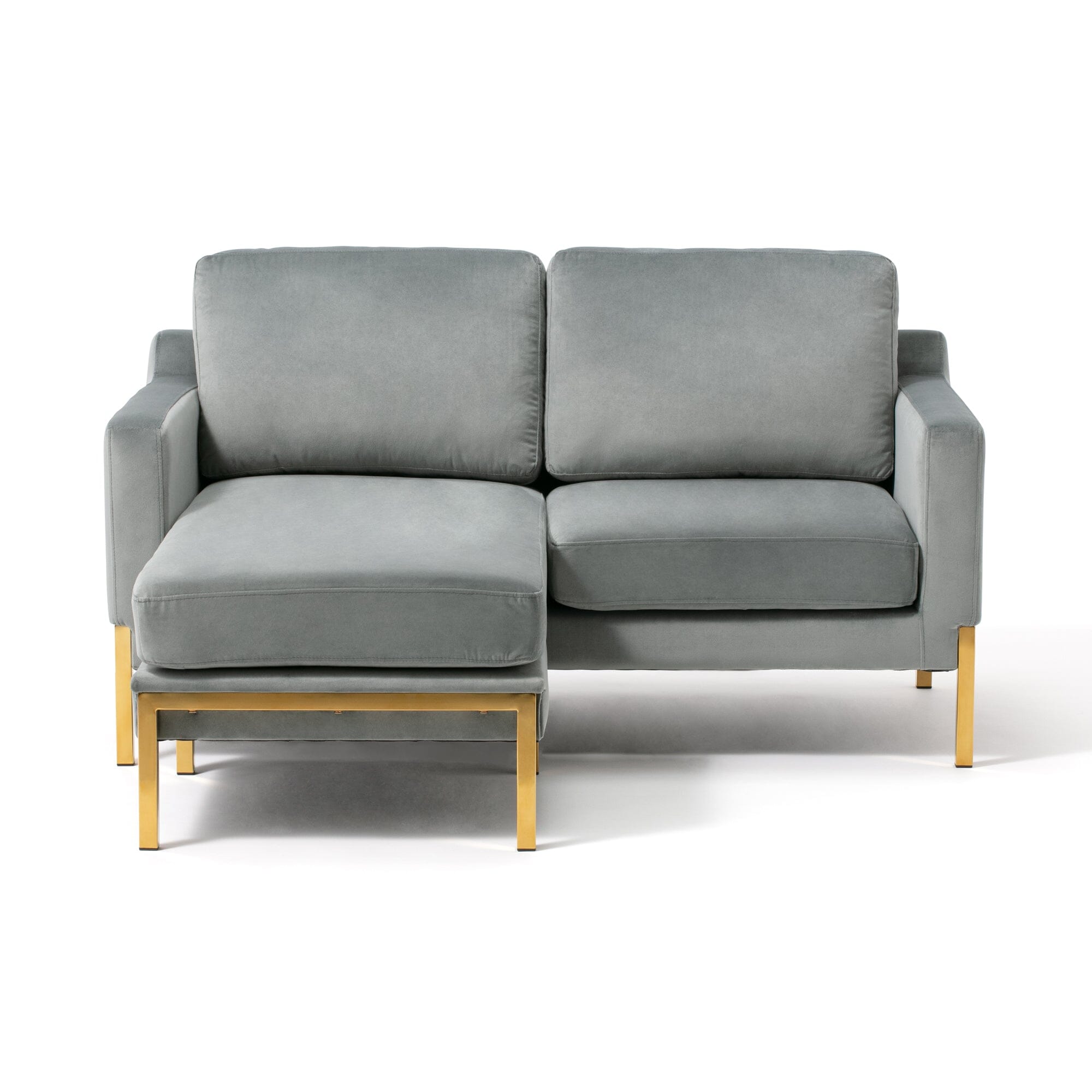 Splen Sofa 2S Green x Gold W1280×D1245×H730