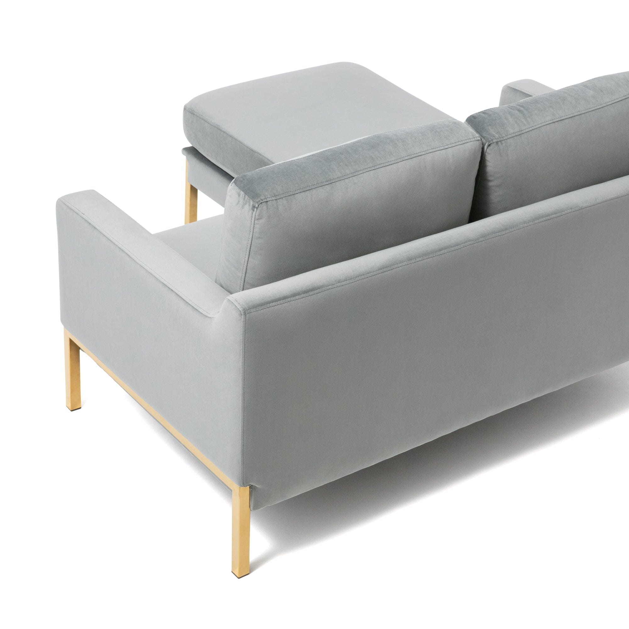 Splen Sofa 2S Green x Gold W1280×D1245×H730