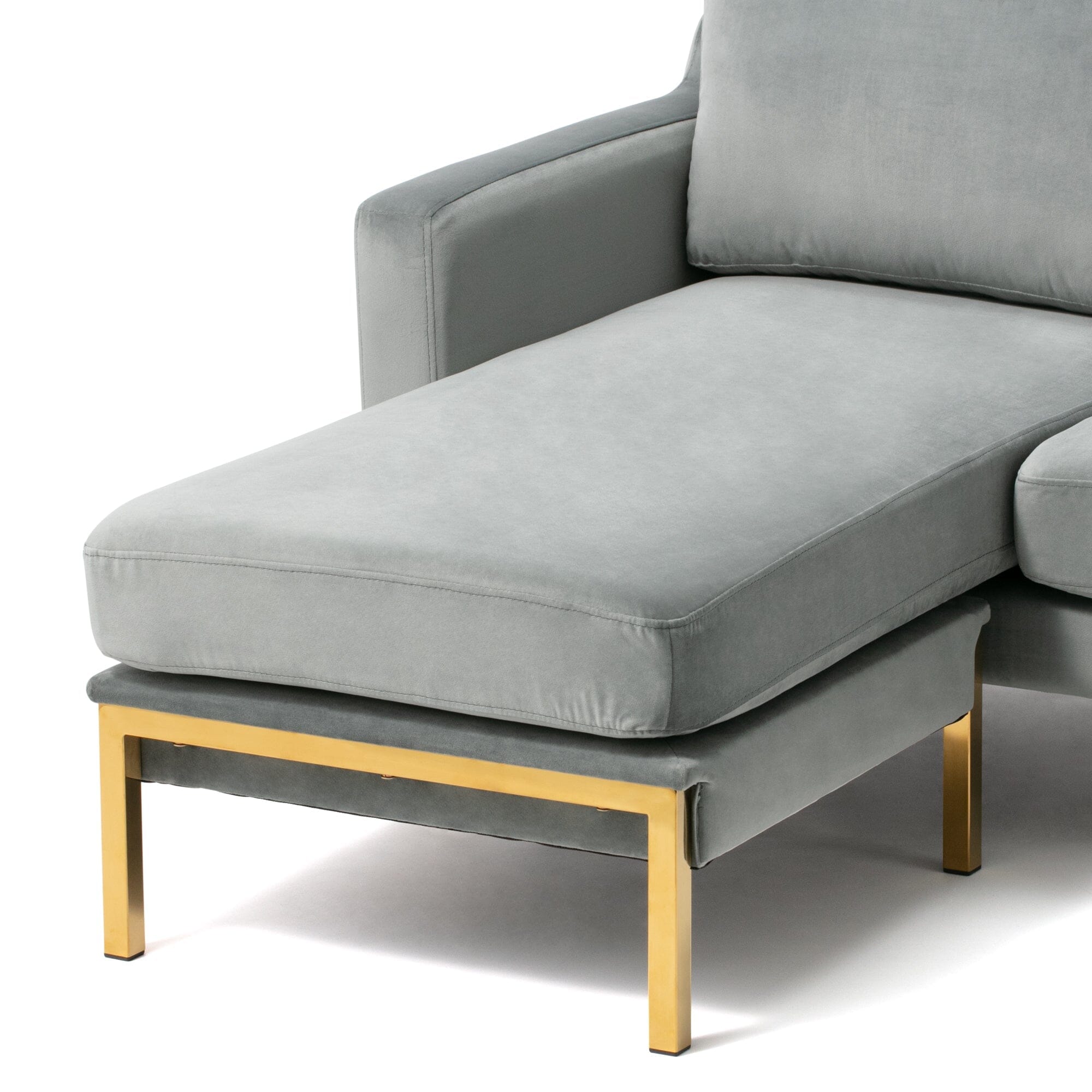 Splen Sofa 2S Green x Gold W1280×D1245×H730