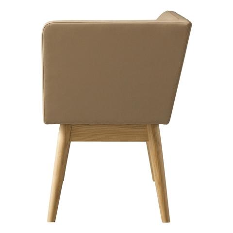 PIONI Couch L Beige x Natural (W1350 × D537 × H740)