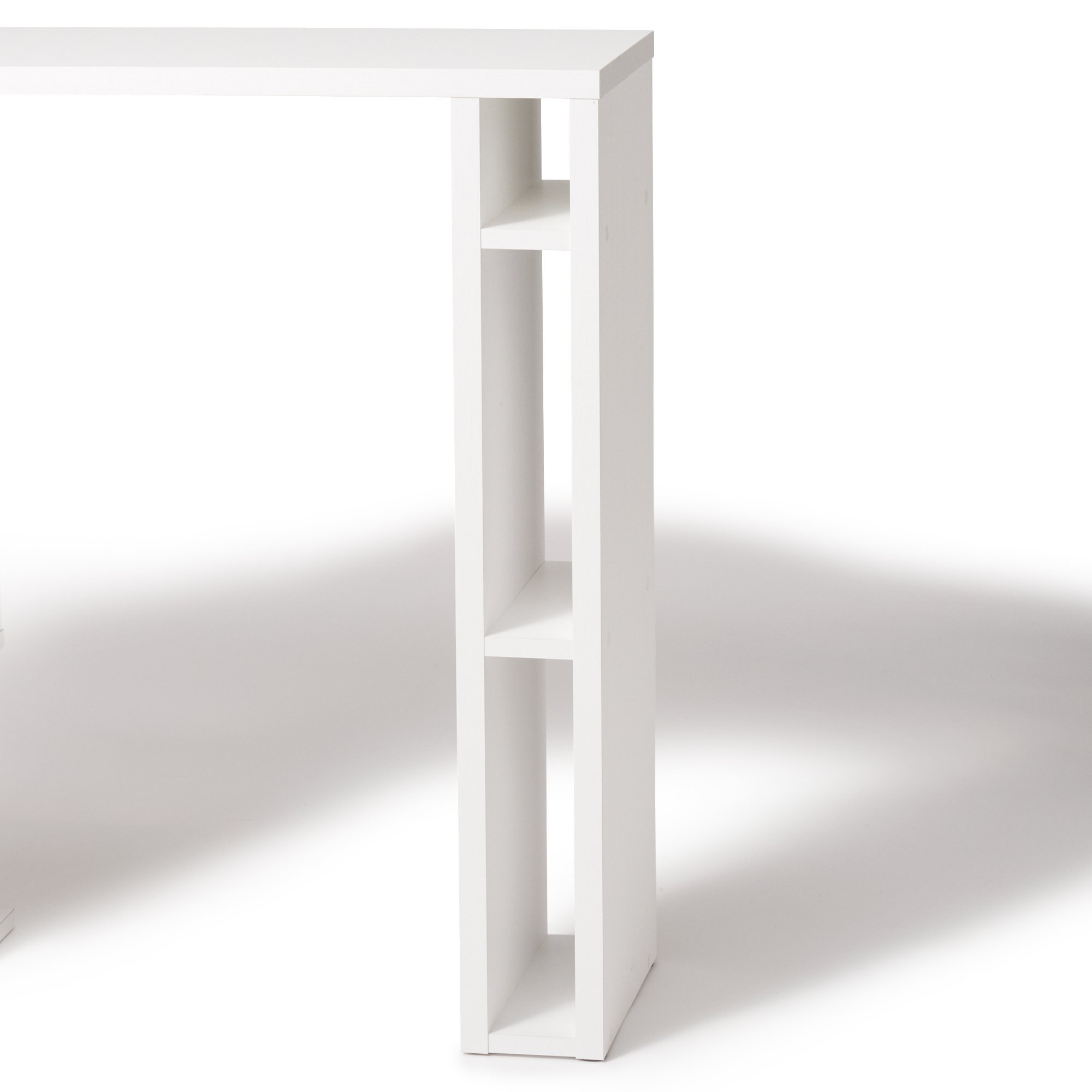 RITMO COUNTER TABLE White (W1100 ～ 1360 × D295 × H900)