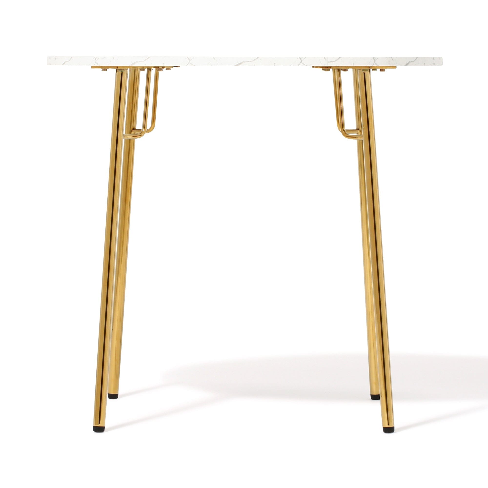 BELLE DINING TABLE ROUND MARBLE x GOLD (W800×D800×H730)