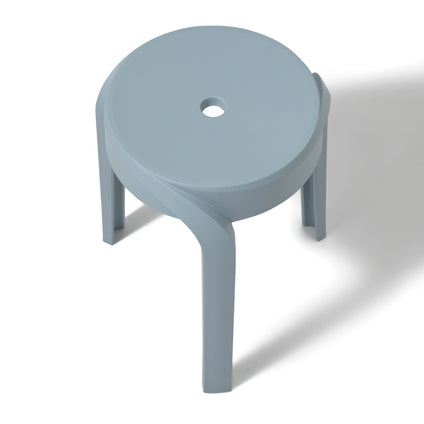 VORTEX STOOL Light Blue (W350 × D350 × H455)