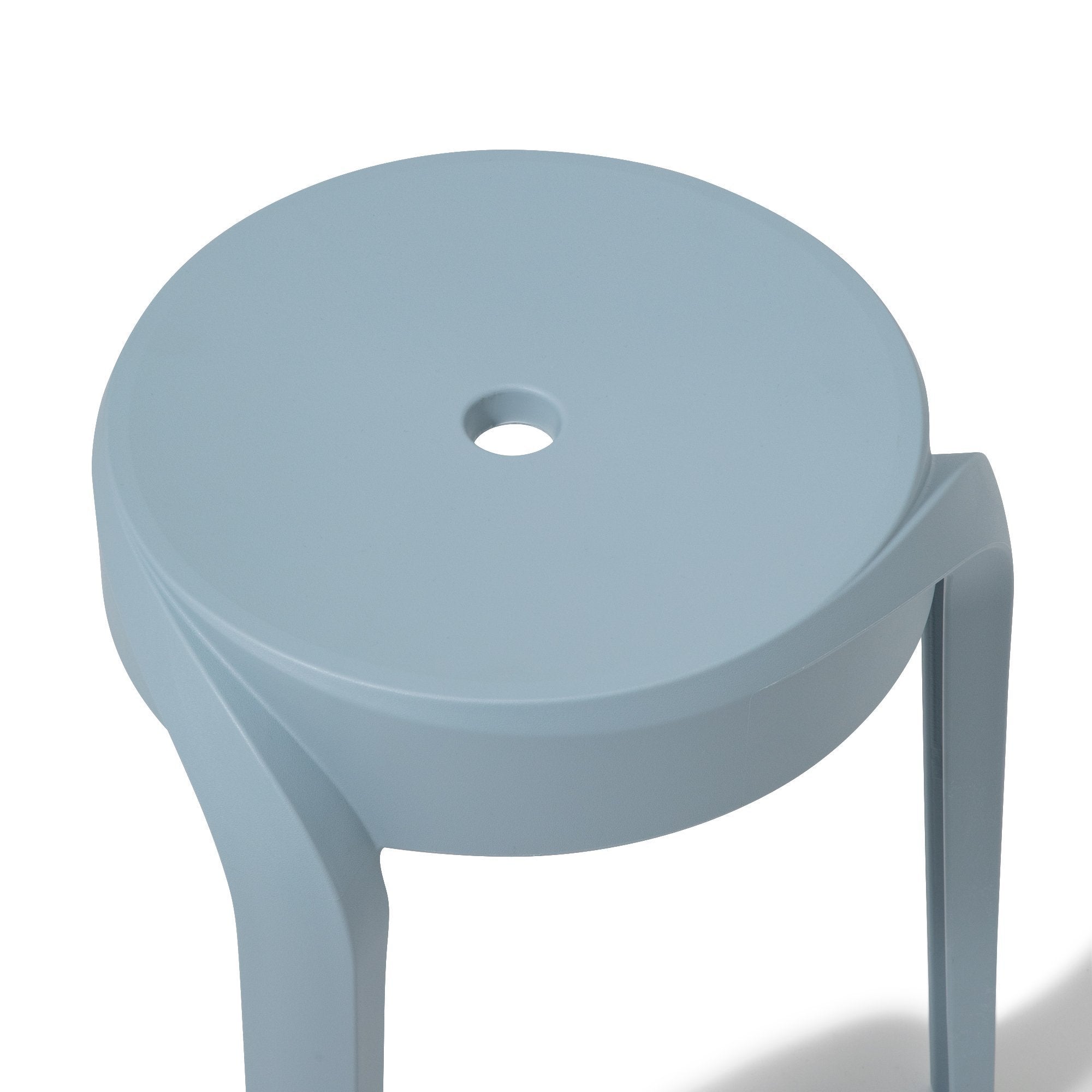 VORTEX STOOL Light Blue (W350 × D350 × H455)