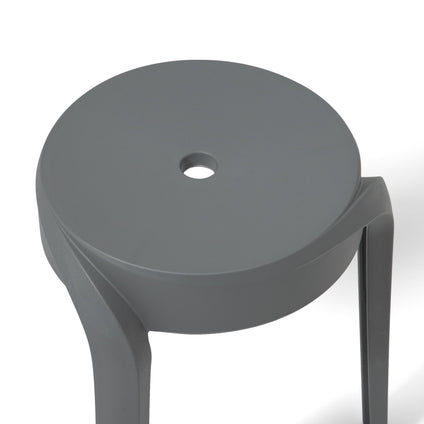 VORTEX STOOL Gray (W350 × D350 × H455)