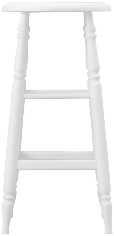 PRADO STOOL HIGH WHITE (W310 × D310 × H630)