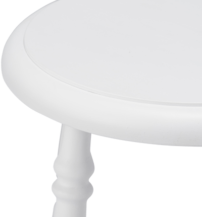 PRADO STOOL HIGH WHITE (W310 × D310 × H630)