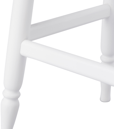 PRADO STOOL HIGH WHITE (W310 × D310 × H630)