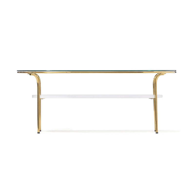 LEGATO COFFEETABLE Large Gold x Marble (W950 x D500 x H370)