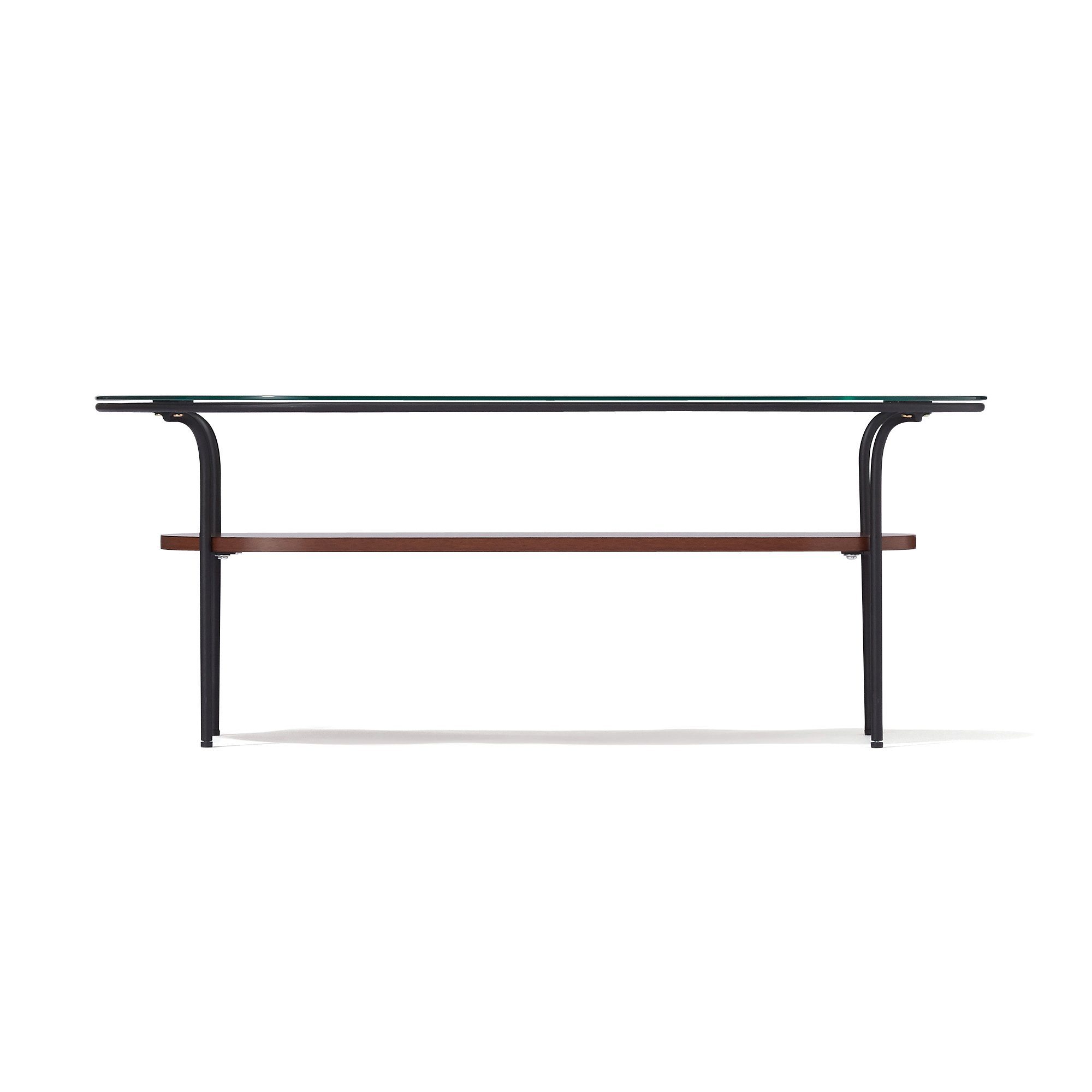 LEGATO COFFEE TABLE Large Black x Brown (W950 x D500 x H370)