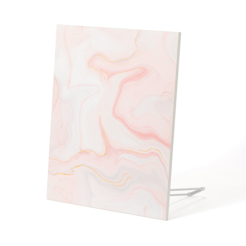 Art Table W600×D480×H310 Marble Pink