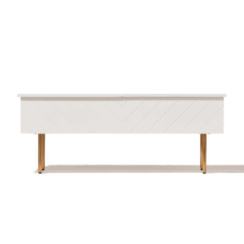 SORTIR LIFTING TABLE WHITE (W1000×D500×H390～600)