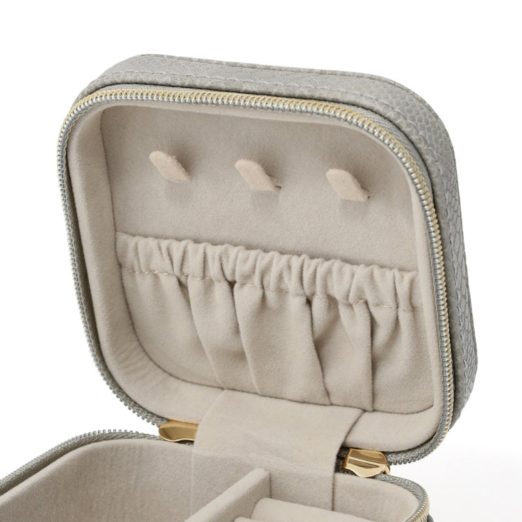 FLAVIA TRAVEL JEWELRY BOX Gray