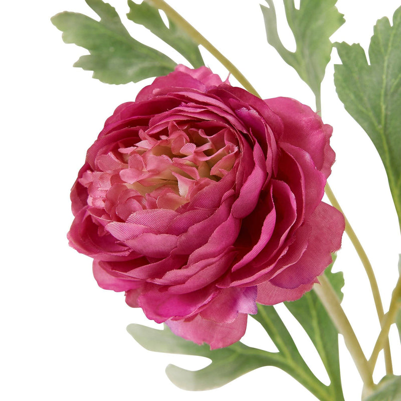 ART FLOWER RANUNCULUS Purple