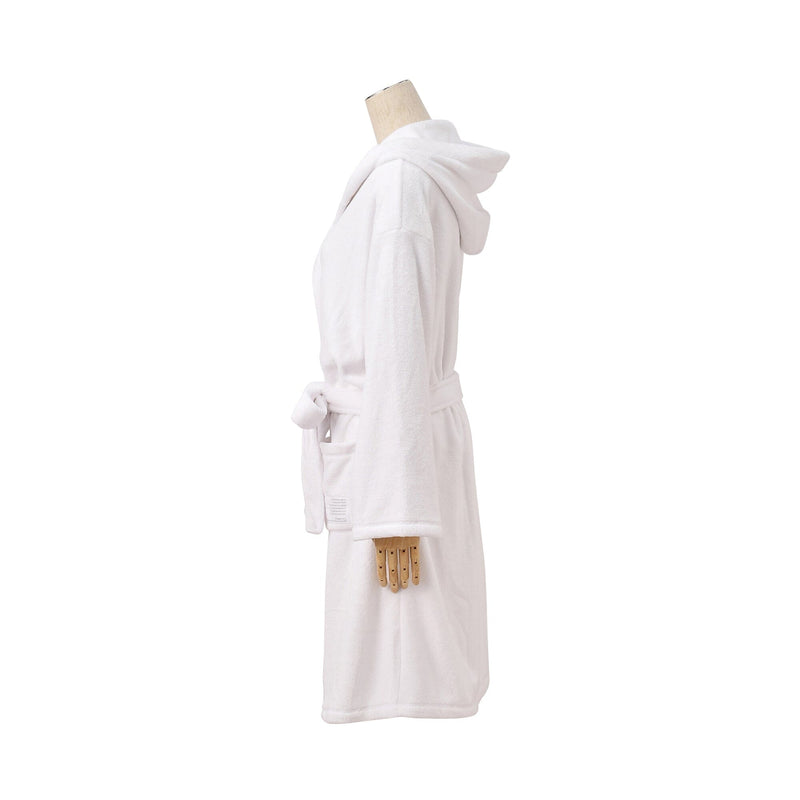 Quick Dry Bath Robe White