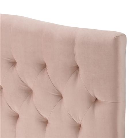 Brissa Bed Dimple Single Pink (A) (W1065 x D2090 x H1230mm)
